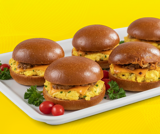 Eggs Ok catering spread