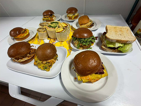 Eggs Ok — fresh, made to order